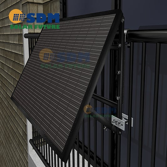 Adjustable Balcony Photovoltaic Racking